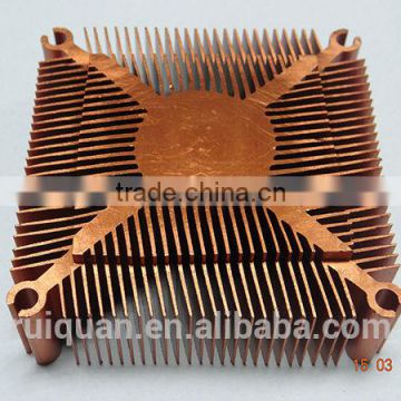 low price high quality al 6063 heat dissipator for cpu