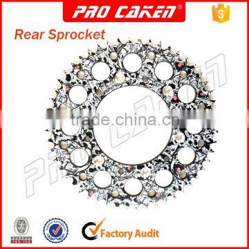 motorcycle aluminium alloy rear sprocket for KTM SX250 SX450