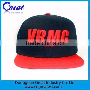 High Quality Comfortable Free Fabric Hat Patterns Snapback Hat