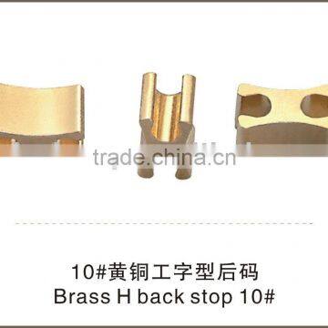 Brass H Bottom Stopper NO.10 zipper garment accessories