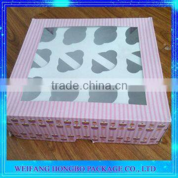 Manufacturer Free Sample Food Grade Bakery Boxes 10x10x5 With Various Pattern photo-2