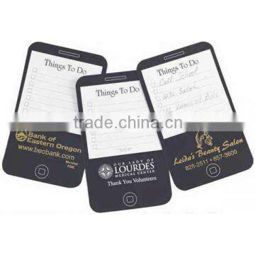High quality Cheap custom promotional gifts strong fridge magnet notepad                        
                                                Quality Choice