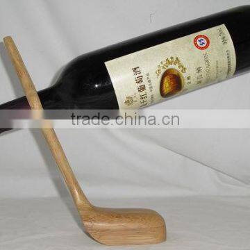 Bamboo wine rack golf