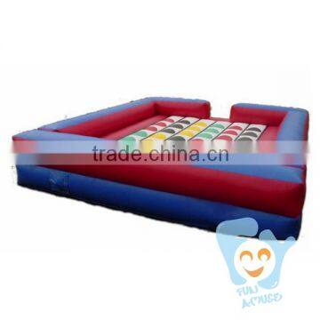 inflatable pvc tarpaulin twister sports game for sale