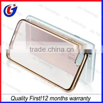 Top selling soft for iphone 6 case electroplate bumper TPU case