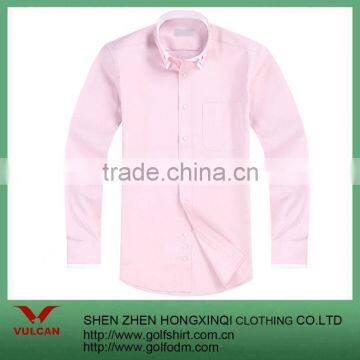 2013 hot comfortable long sleeves business pink dress shirts