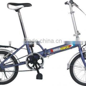 New Design China Factory 6 Speed 16" Folding Bike With Hi-ten Frame and Fork photo-5