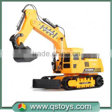 Hot and new 1:18 simulation multifunction remote control 12CH 2.4G rc engineering excavator truck toy in 2016                        
                                                                                Supplier's Choice