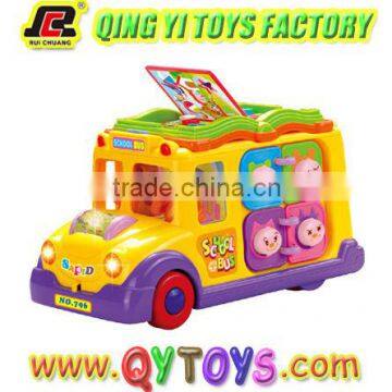 Battery operated truck learning toywith light and sound