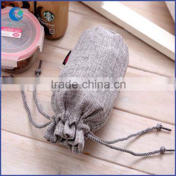 Linen Label Bag Cup Bags Customized Drawstring Design Wholesale Factory Products