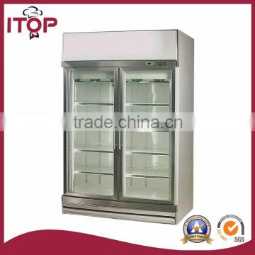 vertical coke commercial mini bar refrigerator