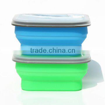 600ML Silicone Collapsible lunch box