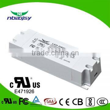 30w dc power led driver input voltageAC100-277v for commercial lighting