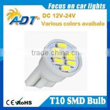 Hot sale 3014SMD Wedge T10 Ba9s auto car bulb 3014 smd