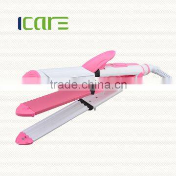 Mini 3 in1 hair straightener/hair curler/curling iron