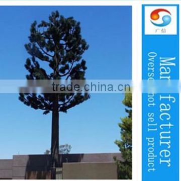 Factory price decorated telecommunication pine tree pole