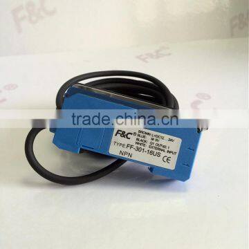 F&C High Speed NPN 12-24V dc Digital Display Fiber Optical Sensor Most Popular photo-3