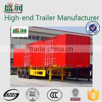 Strong Semi Box/Bulk/Van Cargo Truck Trailer for Appliance Transport