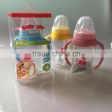 2016 best manufacturing eco-friendly BPA free baby milk bottle/baby feeding bottle