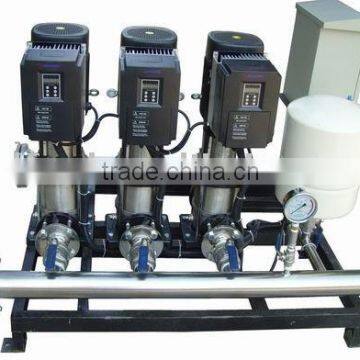 Intelligent constant pressure controller for 3 pumps