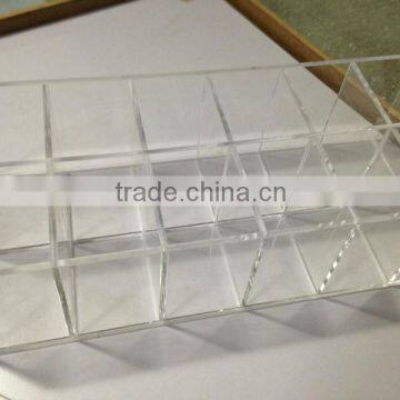 acrylic boxes with various shapes and styles