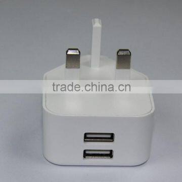 CE,ROHS,REACH Approved Portable UK Wall Charger, ODM/OEM Quick Deliver Power Sockets With Smart IC