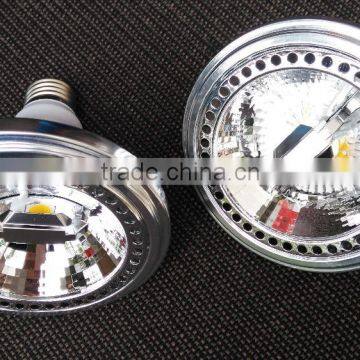 New special design two sides cob G53/E27 Ar111 led spotlight 15W