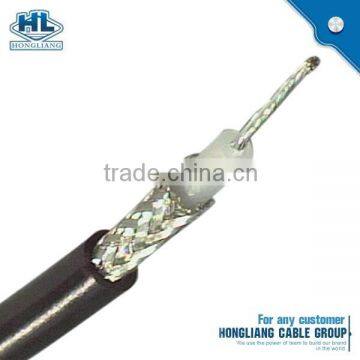 14AWG solid bare copper RG11 Tinned copper braid. Armoured Coaxial Cable