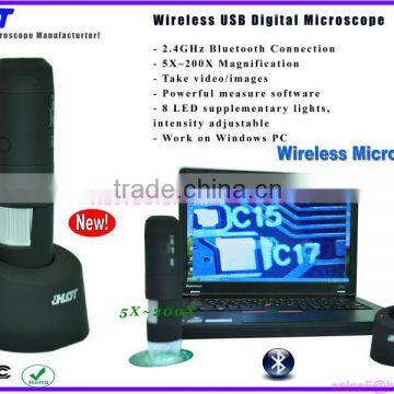 2.4G Wireless USB Microscope Work on PC