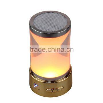 2015 new bluetooth speaker Cool desk light bluetooth speaker table lamp bluetooth speaker with LED light