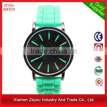 China New Fashion Silicone Watch Japan Geneva Silicone Watch Woman photo-2