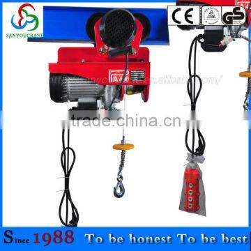 PA TYPE Mini electric chain hoist250/500 Mini electric cable hoist