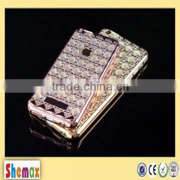 Luxury Carnelian Diamond Shiny Electroplating Case for IPhone 6s