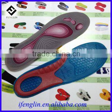 guangdong factory wholesale top quality soft gel insoles for shoes