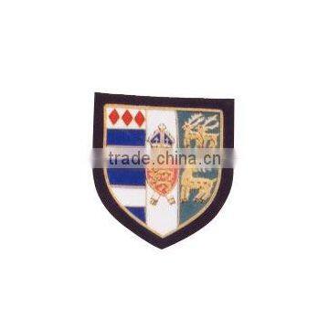 Hand Embroidered Badges , Emblems , Crest , Insignias , Patches