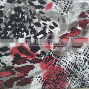 Knitted French Terry printed fabric