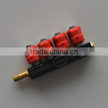 4CYL 100%ED 3Ohms 12VDC IP65 CNG LPG Rail Injector