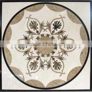 Waterjet medallion flooring tile on sale