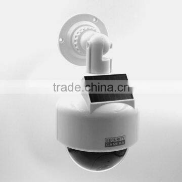 New Solar Powered Low Price CCTV Camera, Solar Decoy Dome Dummy Camera