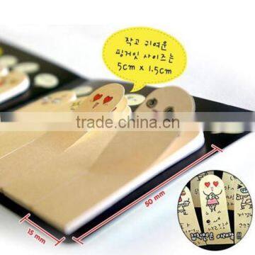 Cute 200 Pages Ten Fingers Sticker Bookmark Flags Memo Sticky Notes Pads photo-6