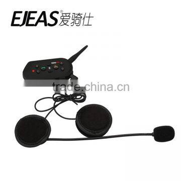 EJEAS E6 Mini Bluetooth Headset for 1200m 6 User Connect 2 Riders Talking Same Time With Waterproof photo-3