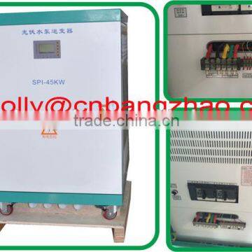 3 Phase 30KW Compression Pump Inverter 0-60HZ Output With AC Bypass Function