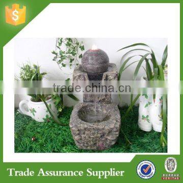 Top Sale Resin Craft Morden Garden Water Fountain