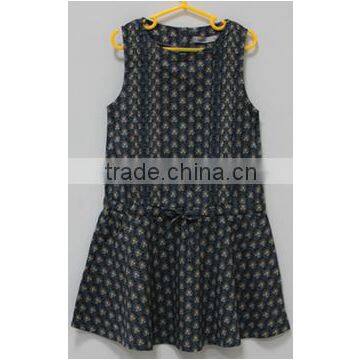 2015 Designer One Piece Dress for Girls of 7 Years Old