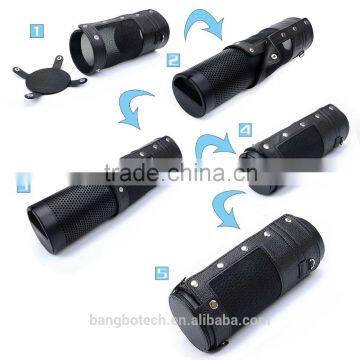 2016 Newest Hot Selling Leather Carry Bag of Bluetooth Speaker Protective Leather Cover for Amazon Echo Wireless Speaker photo-4