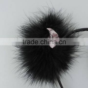 Hot Cosplay Party Dress Cat Ears Hairband Cat Tail Suit With Feathers photo-4