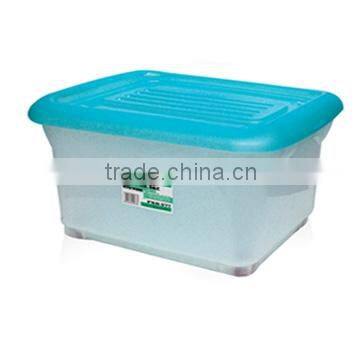 Plastic Storage Box with Wheel