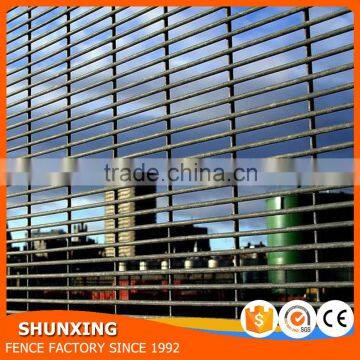 Fence with Galvanised Security Wire Fence