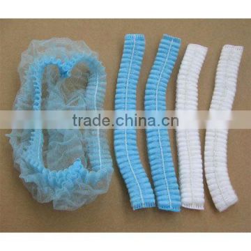 Surgical disposable nonwoven round cap/ bouffant cap