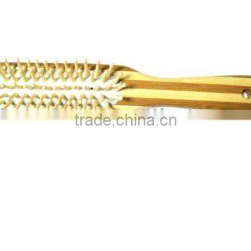 Bamboo White Cushion Hair Brush